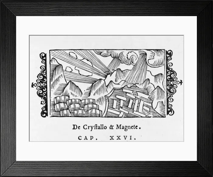Framed Print : Crystals / Lodestones 1555 Framed Print : Crystals / Lodestones 1555