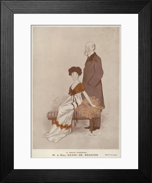 Framed Print : Hfj De Regnier / Fantasio Framed Print : Hfj De Regnier / Fantasio