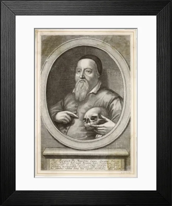 Framed Print : Theodore De Mayerne Framed Print : Theodore De Mayerne