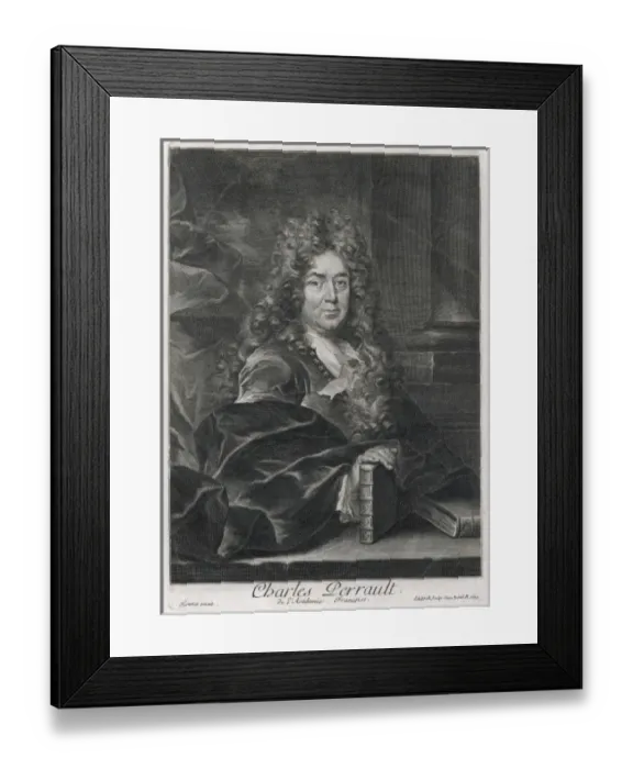 Framed Print : Charles Perrault / Forteba Framed Print : Charles Perrault / Forteba