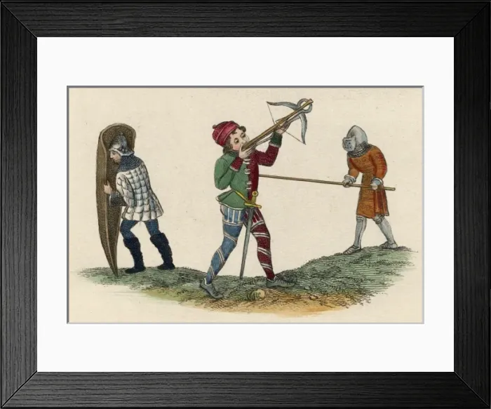 Framed Print : English Soldiers / Costume Framed Print : English Soldiers / Costume
