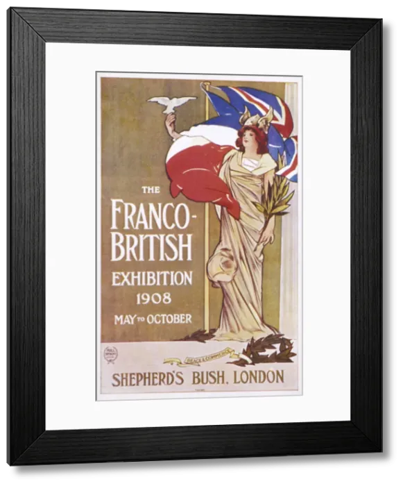 Framed Print : Franco-Brit Exhibition Framed Print : Franco-Brit Exhibition