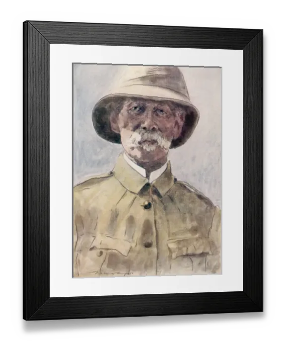 Framed Print : Lord Roberts / Menpes 1 / 5 Framed Print : Lord Roberts / Menpes 1 / 5