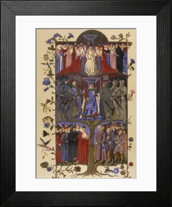Framed Print : Frances Three Estates Framed Print : Frances Three Estates