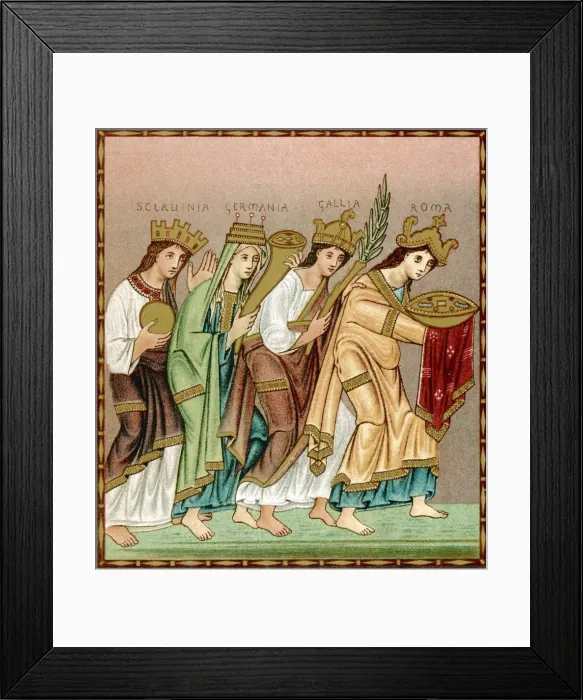 Framed Print : Tribute to Heinrich II Framed Print : Tribute to Heinrich II