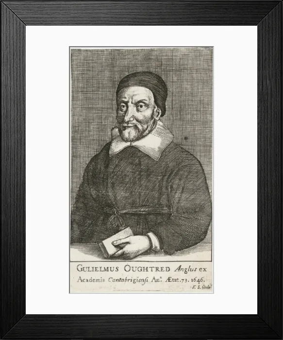 Framed Print : William Oughtred Framed Print : William Oughtred