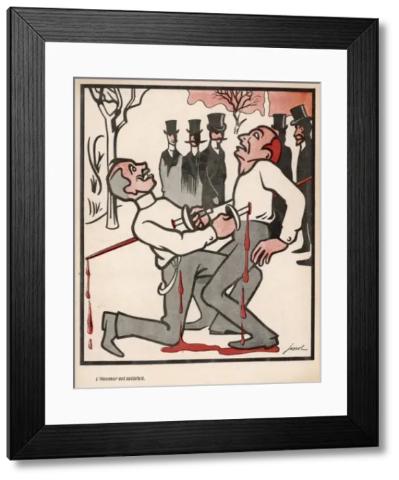 Framed Print : End of a Duel Framed Print : End of a Duel