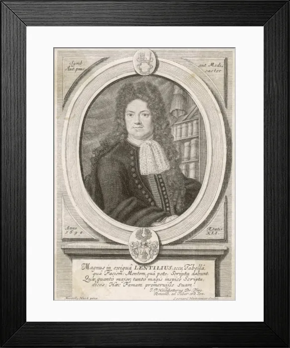 Framed Print : Rosinus Lentilius Framed Print : Rosinus Lentilius