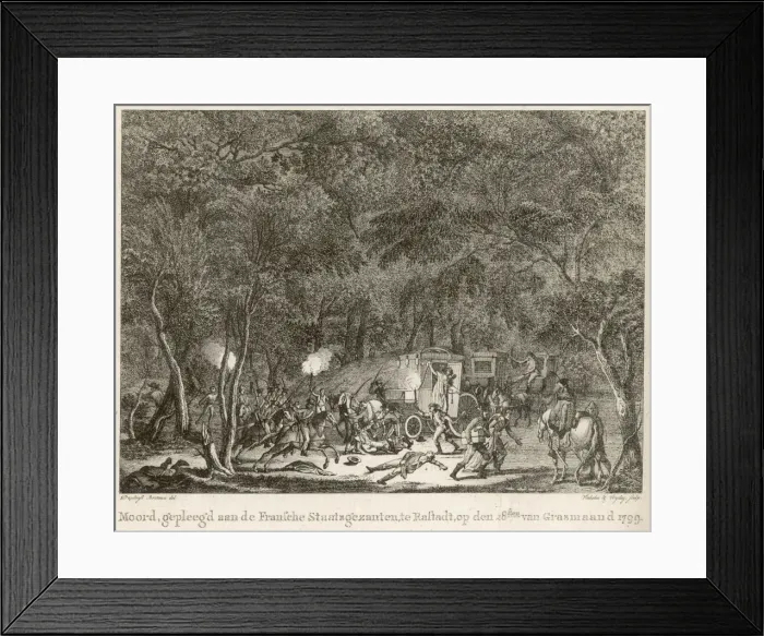 Framed Print : Rastatt Incident 5 Framed Print : Rastatt Incident 5