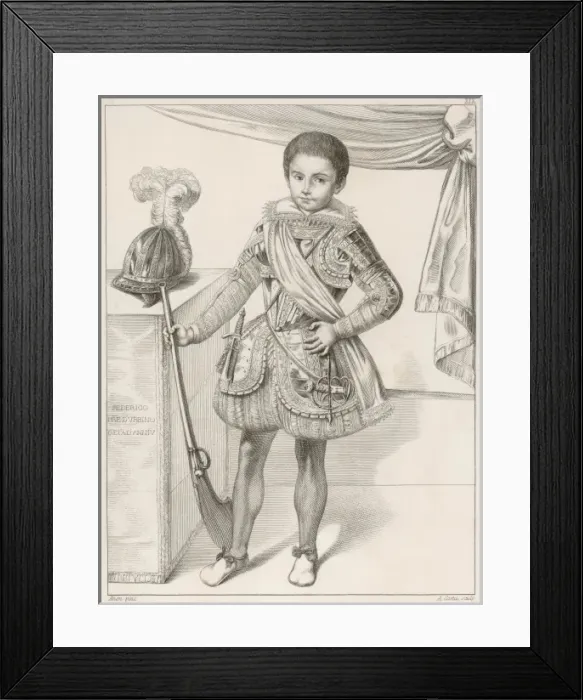 Framed Print : Federigo of Urbino Framed Print : Federigo of Urbino