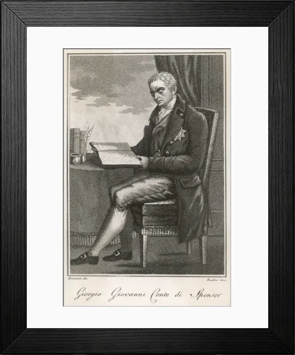 Framed Print : 2nd Earl Spencer Framed Print : 2nd Earl Spencer