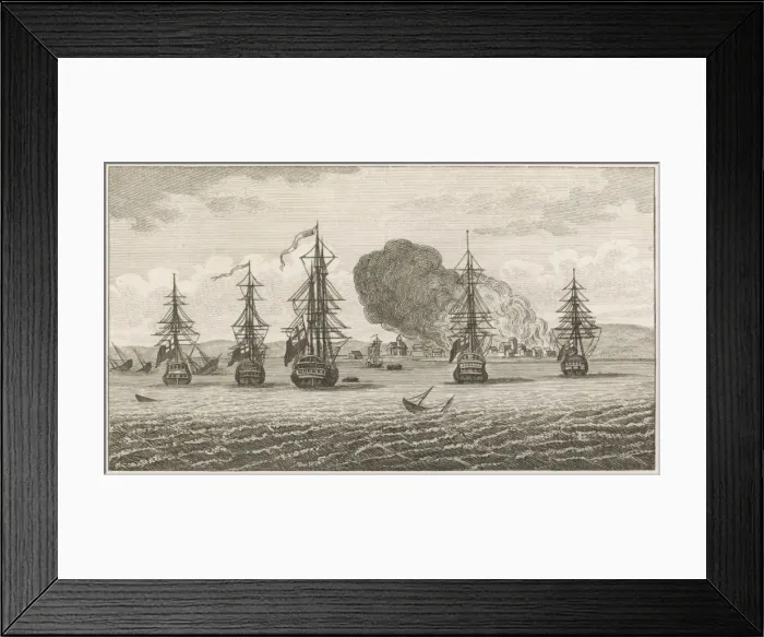 Framed Print : Payta Bombarded Framed Print : Payta Bombarded