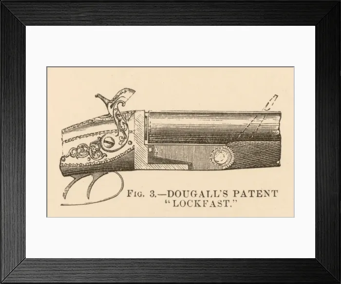 Framed Print : Dougalls Pat. Lockfast Framed Print : Dougalls Pat. Lockfast