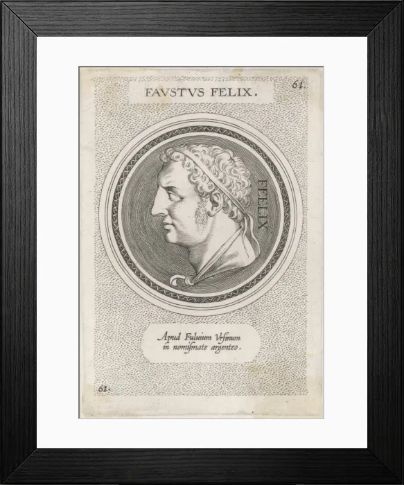 Framed Print : Faustus Felix Framed Print : Faustus Felix