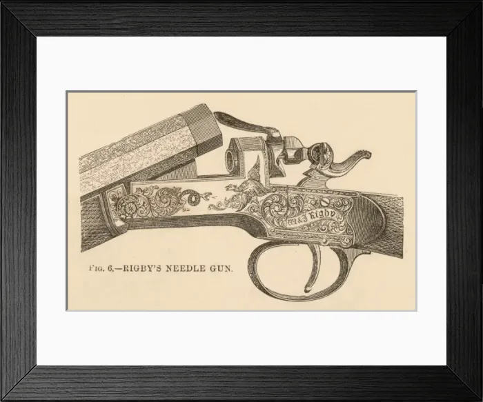 Framed Print : Rigbys Needle Gun Framed Print : Rigbys Needle Gun