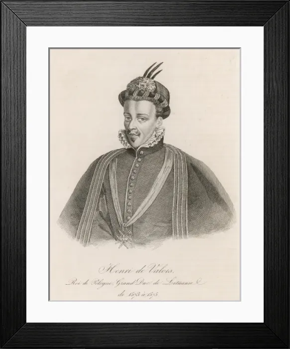 Framed Print : Henryk De Valois Framed Print : Henryk De Valois