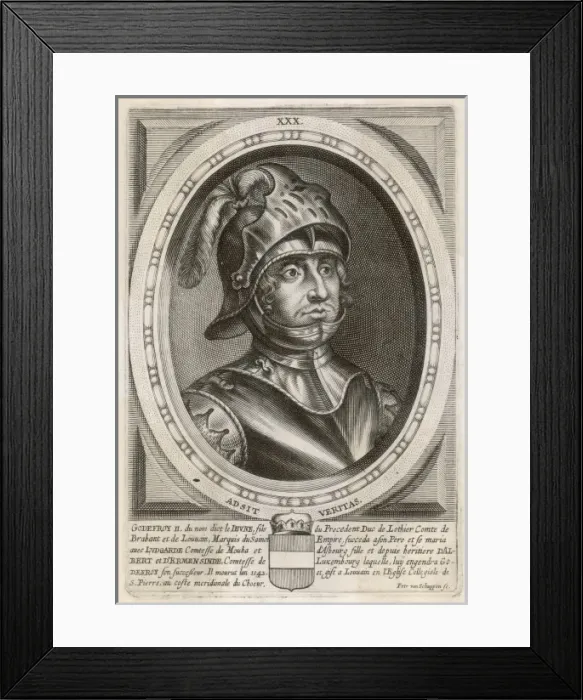 Framed Print : Godefroy IX Brabant
