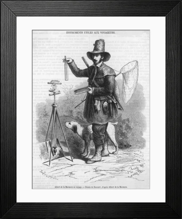 Framed Print : Albert De LA Marmora Framed Print : Albert De LA Marmora