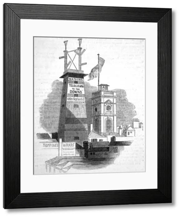 Framed Print : Watsons Telegraph Framed Print : Watsons Telegraph