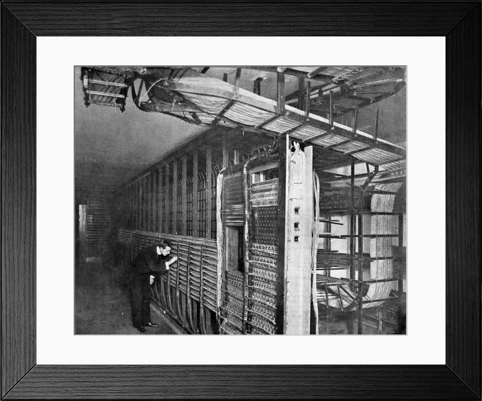 Framed Print : Kensington telephone exchange Framed Print : Kensington telephone exchange