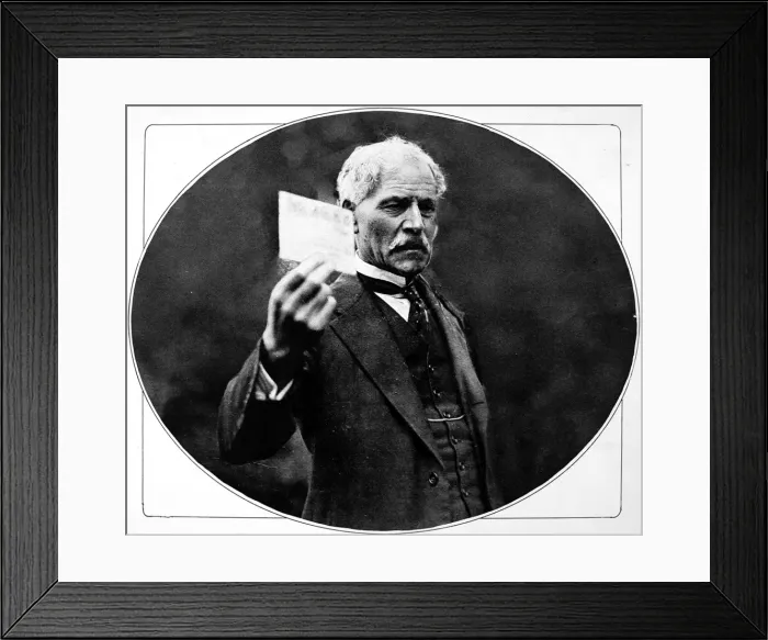 Framed Print : Ramsay Macdonald and the 80, 000, 000, 000 letter Framed Print : Ramsay Macdonald and the 80, 000, 000, 000 letter