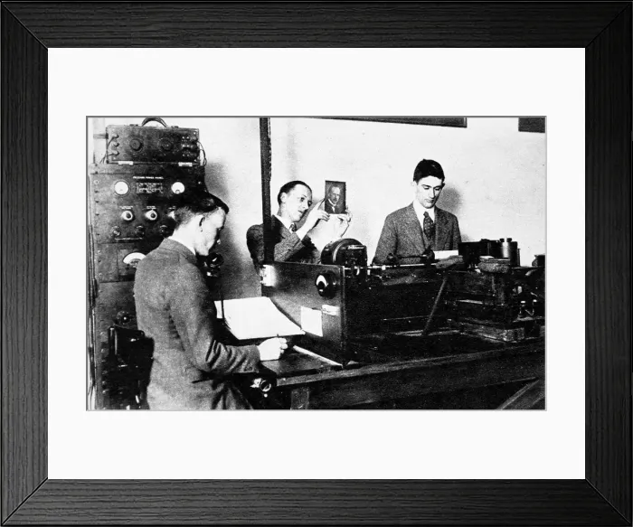 Framed Print : Pictogram receiving apparatus Framed Print : Pictogram receiving apparatus