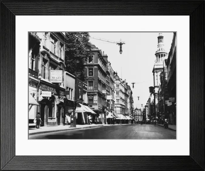 Framed Print : London / Cheapside 1939 Framed Print : London / Cheapside 1939