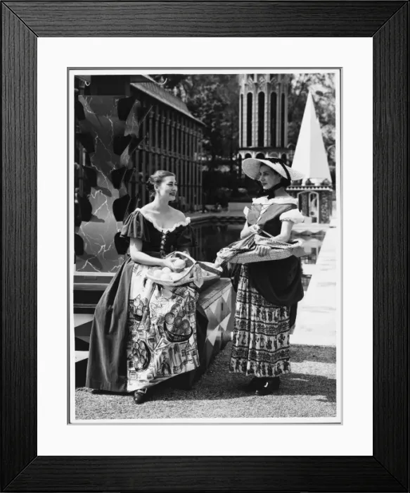 Framed Print : Orange & Lavender Girls Framed Print : Orange & Lavender Girls