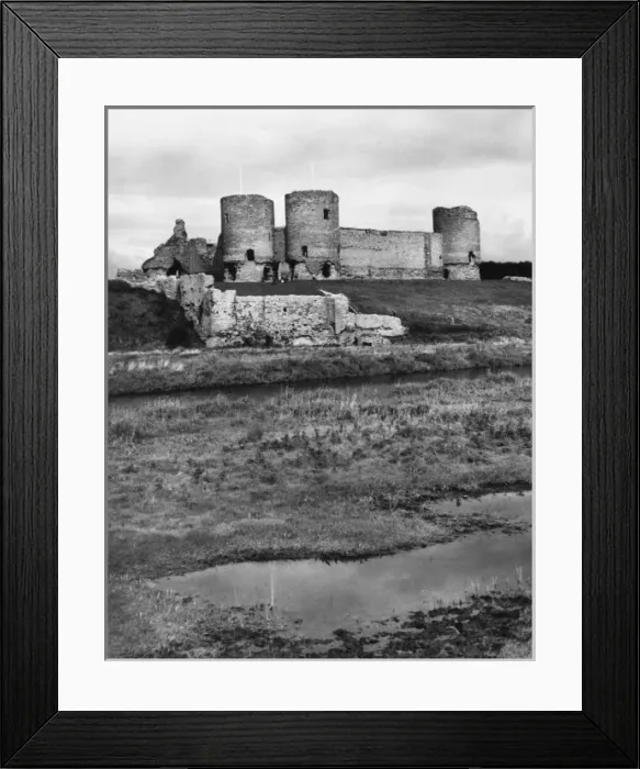 Framed Print : Rhuddlan Castle Framed Print : Rhuddlan Castle