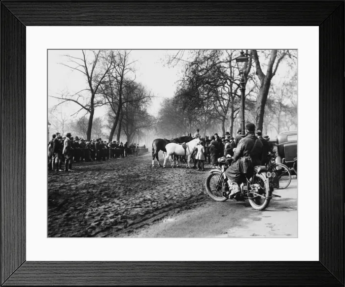 Framed Print : Rotten Row, August 1939 Framed Print : Rotten Row, August 1939