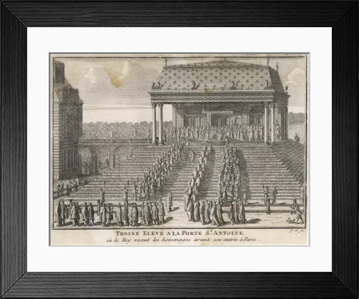 Framed Print : Homage to Louis Framed Print : Homage to Louis