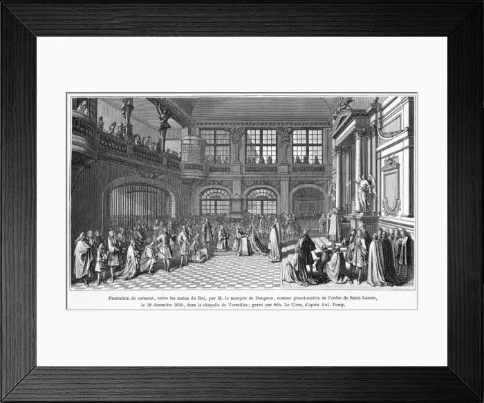Framed Print : Louis and Order Framed Print : Louis and Order