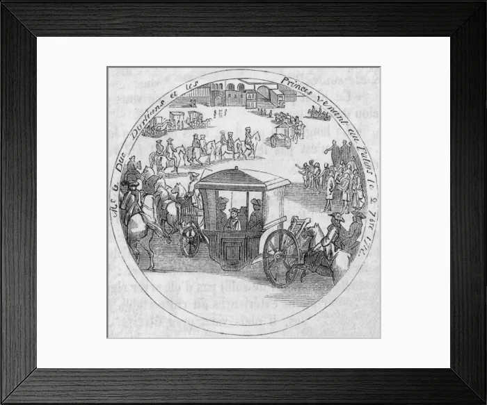 Framed Print : Louis XIV Funeral Framed Print : Louis XIV Funeral
