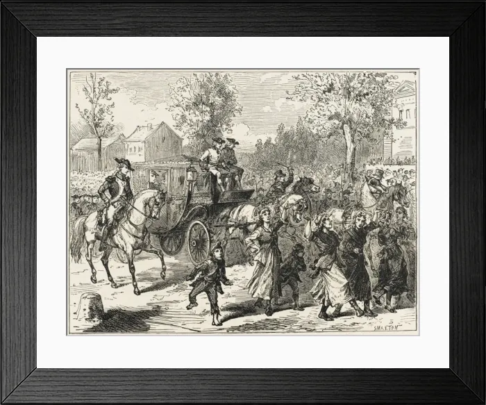 Framed Print : Louis Comes to Paris Framed Print : Louis Comes to Paris