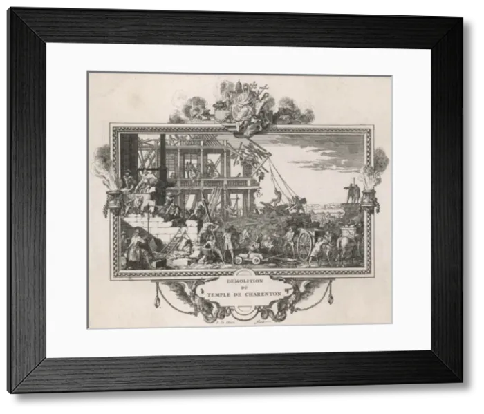 Framed Print : Temple Destroyed Framed Print : Temple Destroyed