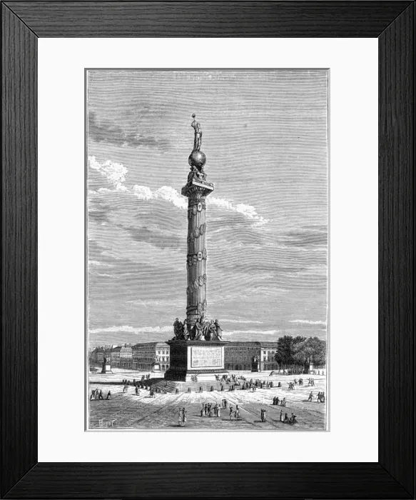Framed Print : Bastille Monument Framed Print : Bastille Monument