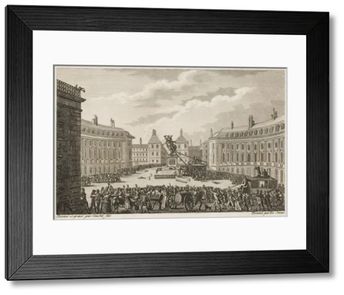 Framed Print : Louis XIV Statue - 2 Framed Print : Louis XIV Statue - 2