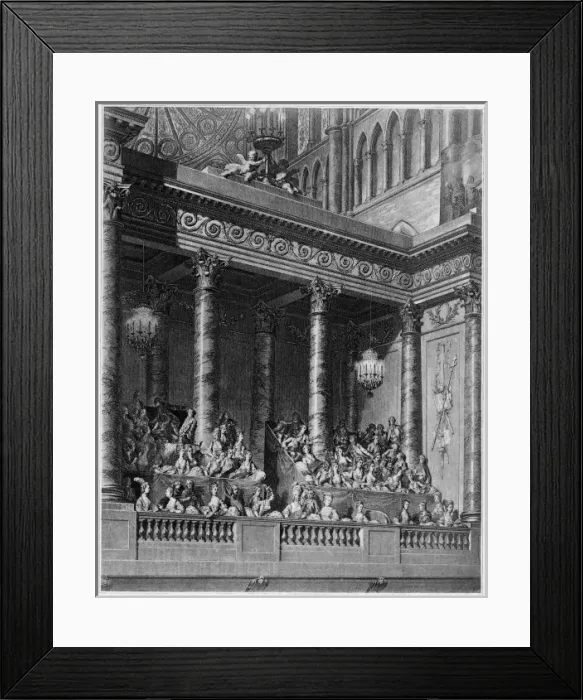 Framed Print : Louis XVI Consecrated Framed Print : Louis XVI Consecrated