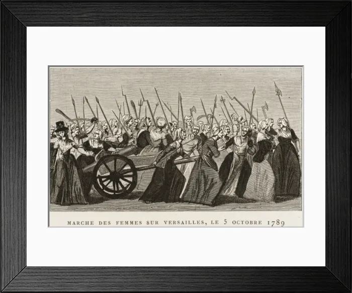 Framed Print : Women at Versailles 1 Framed Print : Women at Versailles 1