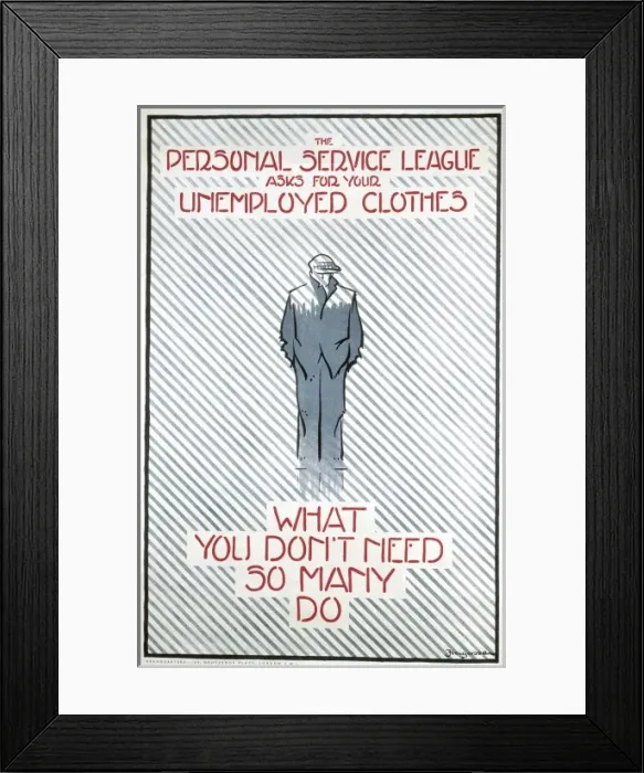 Framed Print : Clothing Poster Framed Print : Clothing Poster