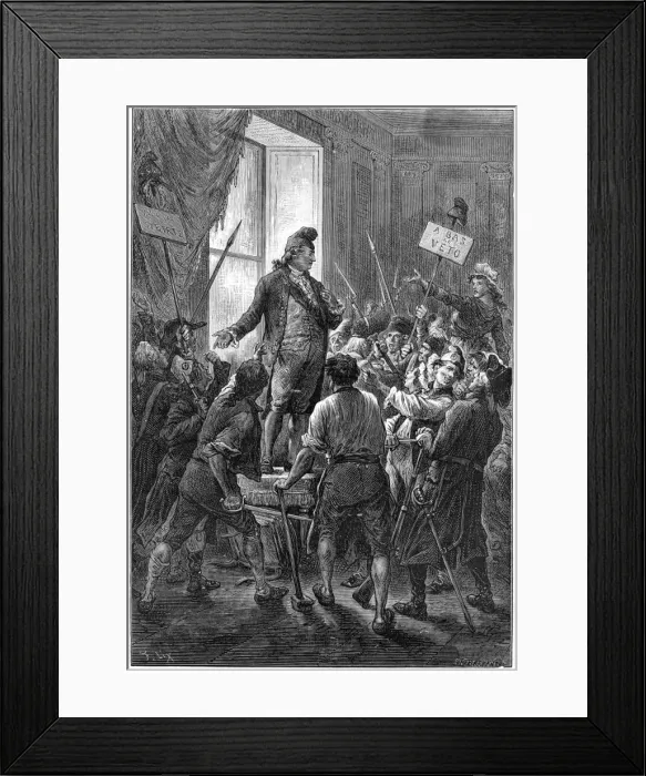 Framed Print : Louis and the Mob Framed Print : Louis and the Mob