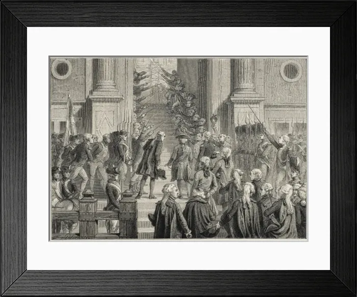 Framed Print : Louis in Paris - 2