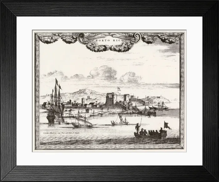 Framed Print : West Indies / Puerto Rico Framed Print : West Indies / Puerto Rico