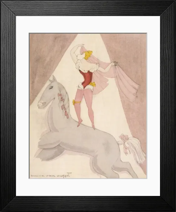 Framed Print : Horseback Feat / Bon Ton Framed Print : Horseback Feat / Bon Ton