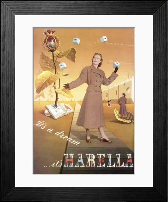 Framed Print : Harella Coat 1948 Framed Print : Harella Coat 1948