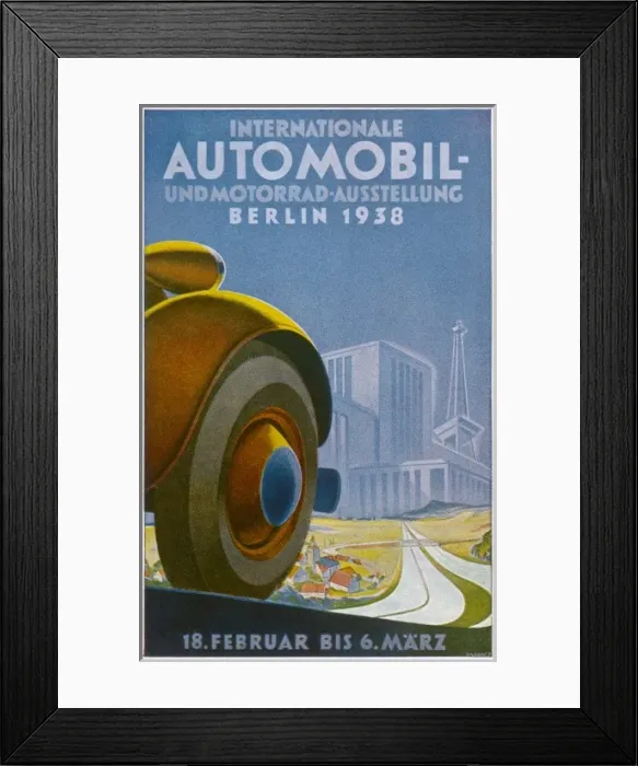 Framed Print : Motor Show Berlin 1938 Framed Print : Motor Show Berlin 1938
