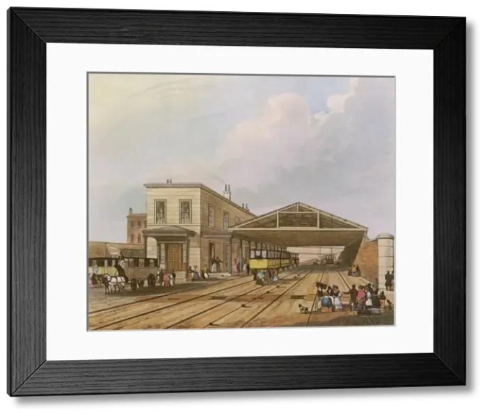 Framed Print : Rail / Liverpool / 1830 Framed Print : Rail / Liverpool / 1830