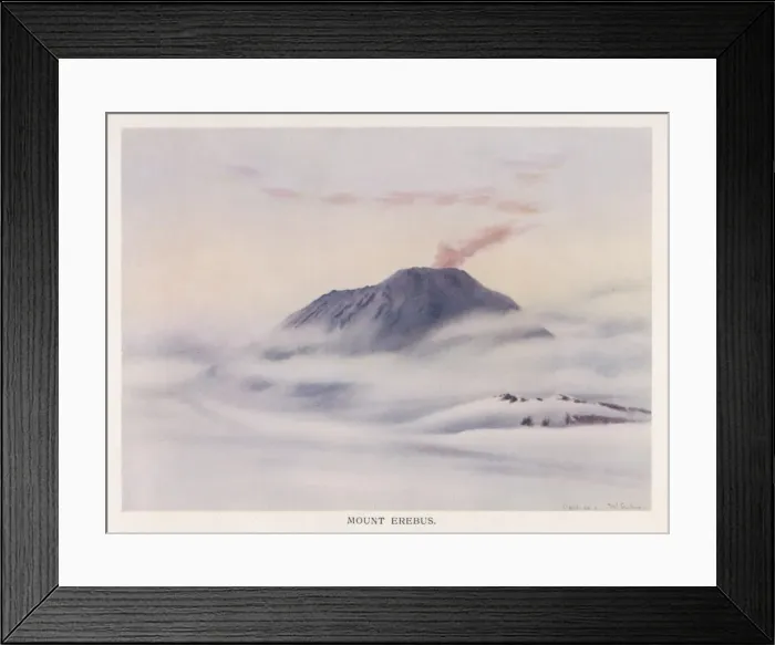 Framed Print : Antarctic / Mount Erebus Framed Print : Antarctic / Mount Erebus