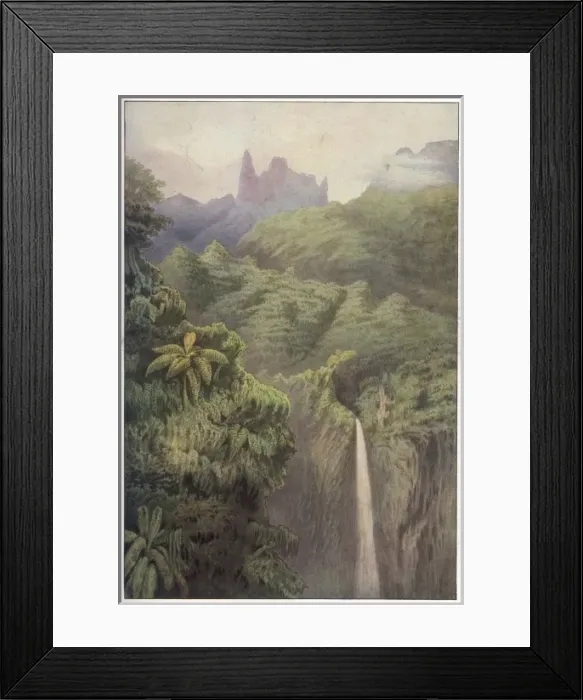 Framed Print : Society Islands / Tahiti Framed Print : Society Islands / Tahiti