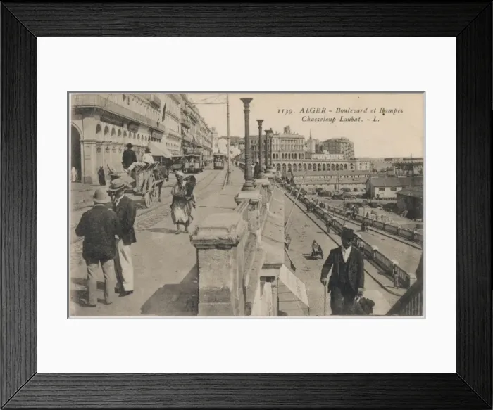 Framed Print : Algeria / Algiers C1905 Framed Print : Algeria / Algiers C1905